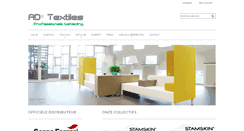 Desktop Screenshot of ad2textiles.com